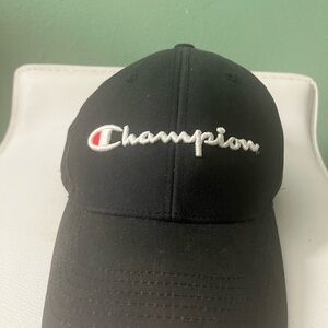 Champion Black Baseball Cap